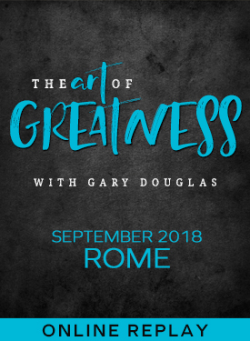 Gary Douglas – The Art of Greatness – September 18 Rome
